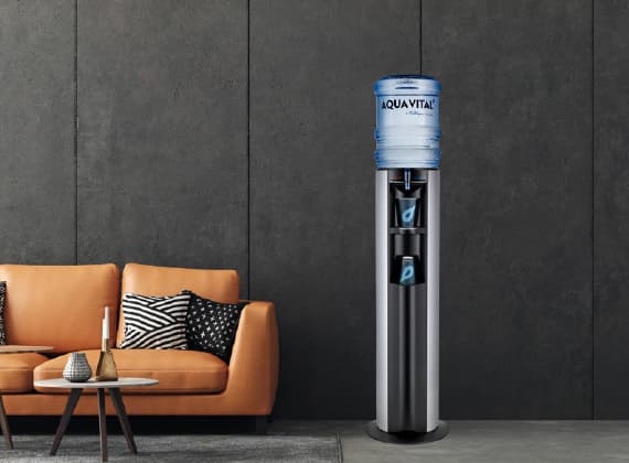 Office Wasserspender mit Heißwasser-Funktion im Büro